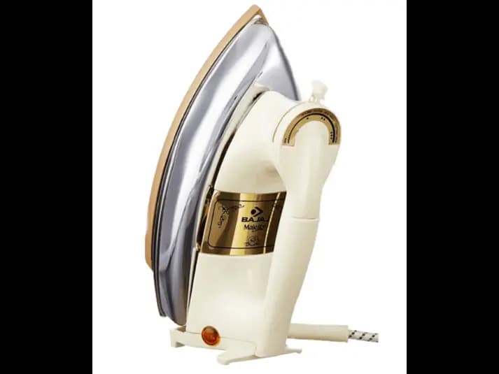 Bajaj DHX-9 1000W Heavy Weight Dry Iron with Advance Soleplate