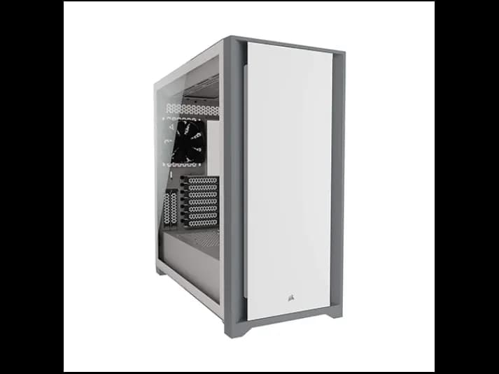 Corsair 5000D Tempered Glass Mid-Tower ATX PC Case – White (2)