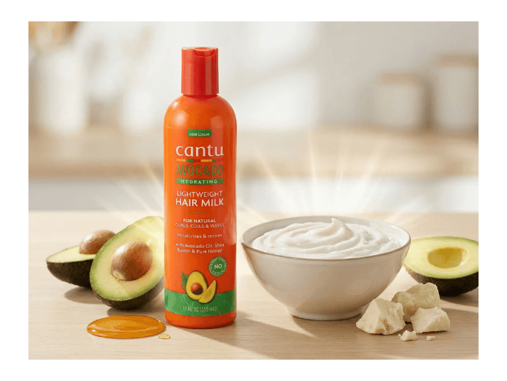 Cantu Avocado Hydrating Lightweight Hair Milk 355ml- USA (4)
