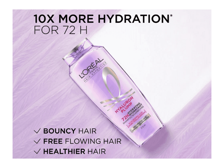 Loreal Paris Elvive Hyaluron Plump Hydrating Shampoo 375ml (4)