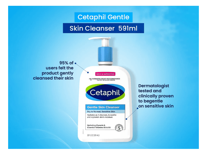 Cetaphil Gentle Skin Cleanser Normal to Dry Skin 591ml- CANADA (2)