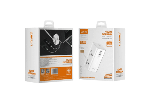 LDNIO SC4383 70W Tower Power Socket (3)
