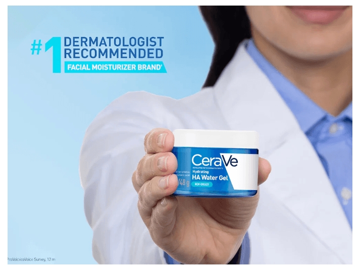Cerave Hydrating HA Water Gel Oil-Free Face Moisturizer 48g- SPAIN (3)