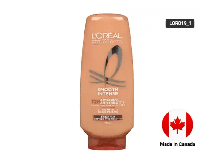 Loreal Smooth Intense Anti Frizz Conditioner 375ml- CANADA