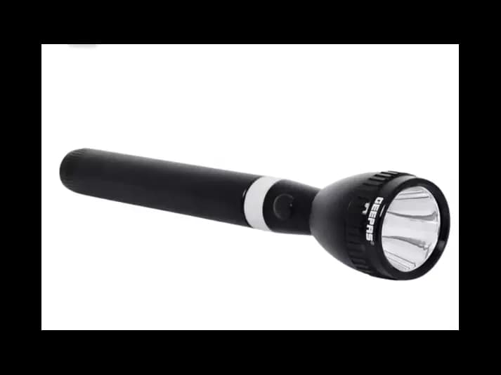 Geepas Rechargeable Flashlight – GFL3827N (Aluminum Body)