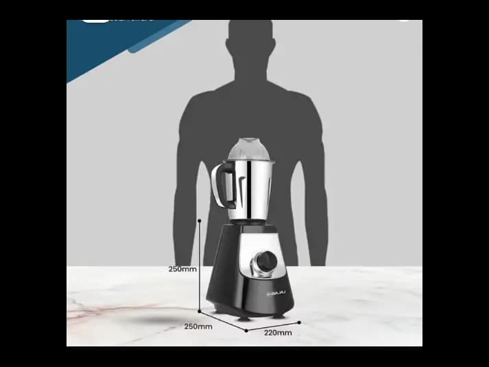 Bajaj Military Series Evoque 4 Jar 1000W Mixer Grinde (6)