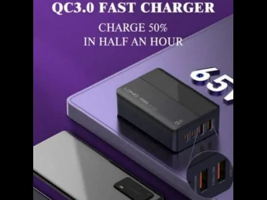 Ldnio A4808Q LED Display 70W Desktop Charger SUPER FAST CHARGING (2)