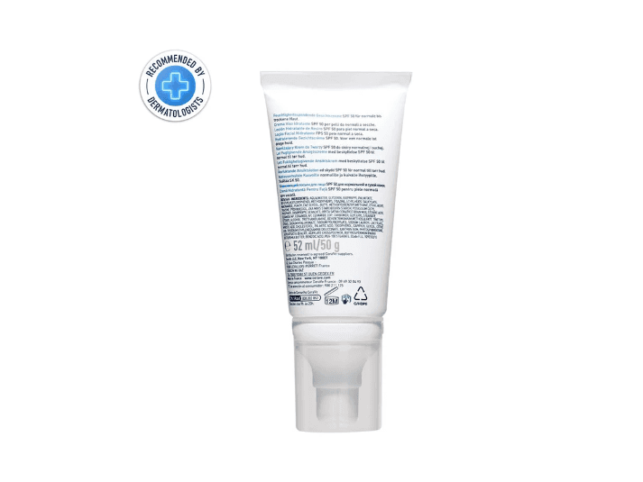 Cerave AM SPF50 Facial Moisturising Lotion 52ml- France (5)