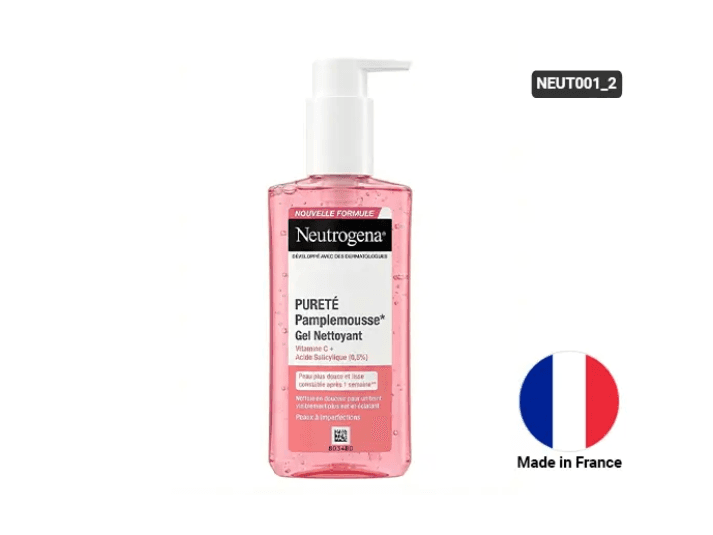 Neutrogena Fresh and Clear Face Wash with Vitamin C + 0.5% Salicylic Acid 200ml- FRANCE