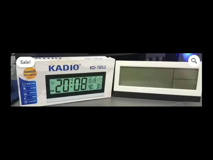KADIO KD-1852 Digital Alarm Clock (5)