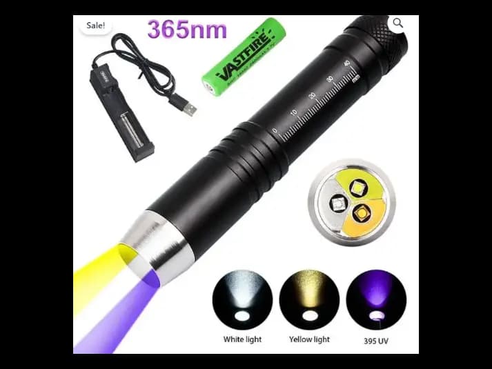 3 in 1 Gem Stone Torch