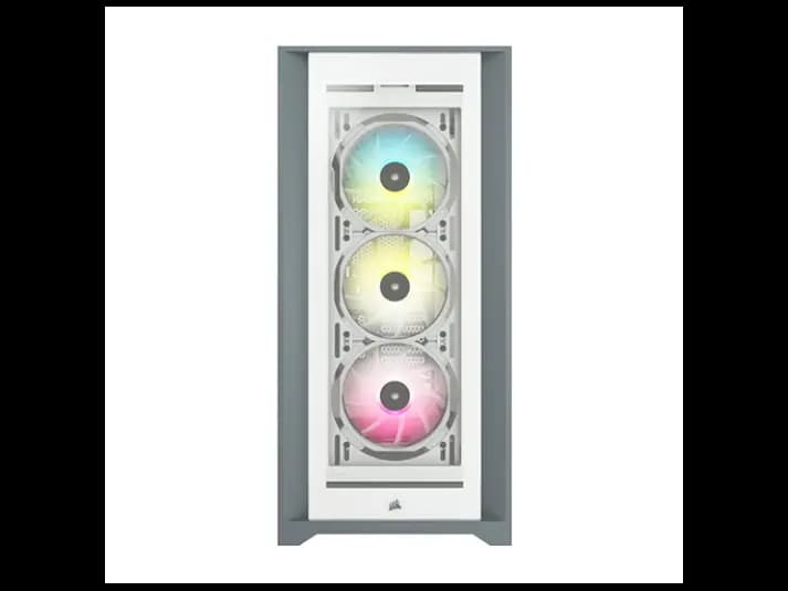 CORSAIR iCUE 5000X RGB Mid – Tower ATX White Case