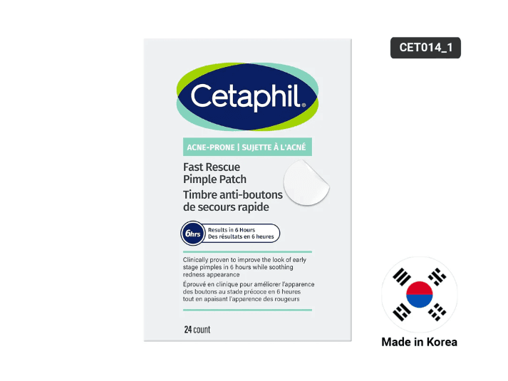 Cetaphil Fast Rescue Pimple Patch 24patches