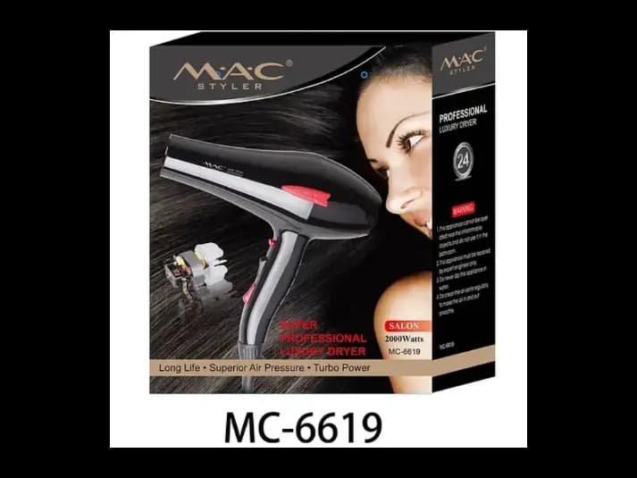 MAC Styler Hair Dryer 2000 Watts MC-6619 (2)