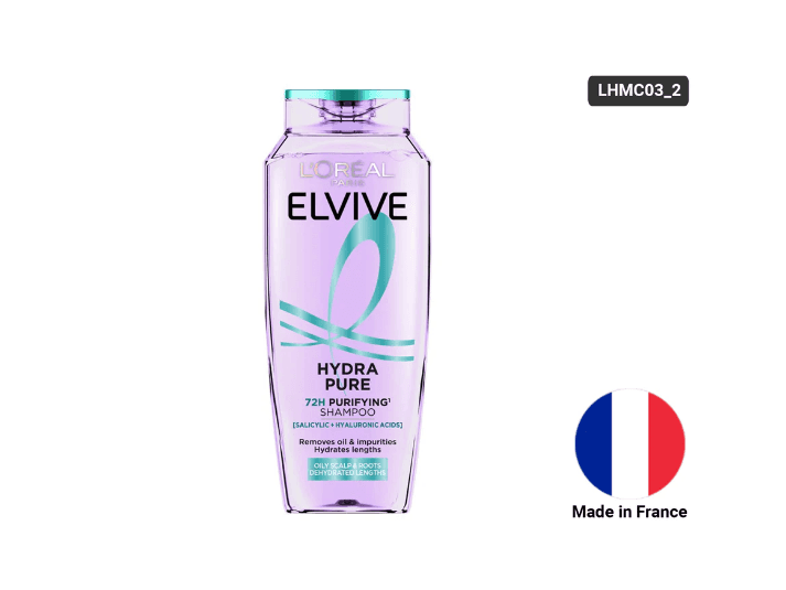 Loreal Elvive Hydra Pure 72H Purifying Shampoo 400ml-