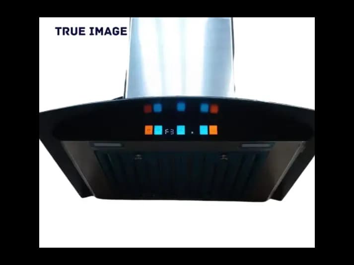 Premium Curved Glass 60cm Cooker Hood with touch and motion Sensor (Black) (7)