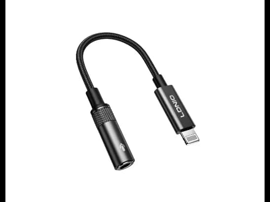 LDNIO LS-T80i Talkable/ LIGHTNING TO 3.5MM FEMALE ADAPTER (2)