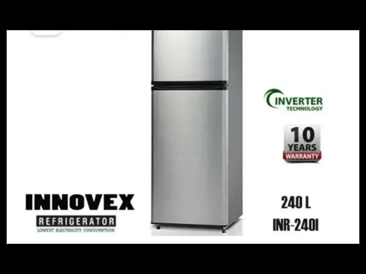 Innovex Inverter Refrigerator Double Door 250 liters INR240I (2)