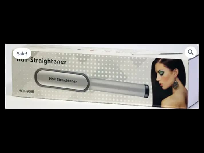 Ceramic Heated Hair Brush Hair straightener HQT-909B (5)