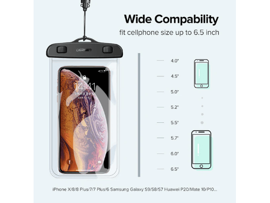 UGREEN 6.5 Inch Waterproof Phone Case (60959) (2)