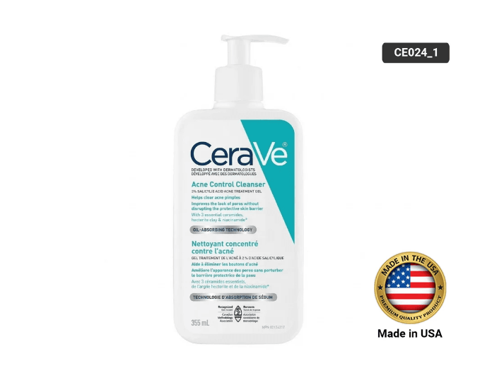 Cerave Acne Control Cleanser 355ml- USA