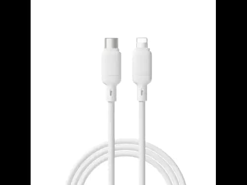 WIWU Stellar 27W USB-C to Lightning Fast Charging Cable 1M – White
