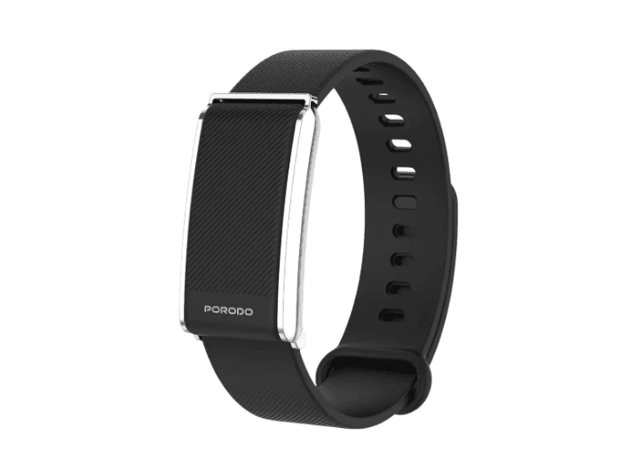 Porodo TrackFit X - Ultimate Screenless Fitness Tracker