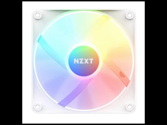 F140 RGB Core RGB Fans with RGB Controller – White (2)
