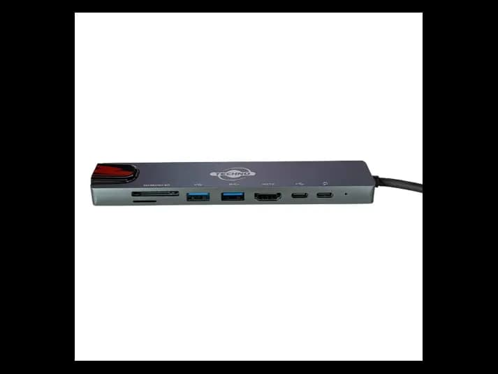 Techno TN-0801TPC 8-in-1 Type-C Adapter (2)