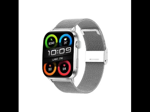 WiWU SW08 Smartwatch – Black / Silver (2)