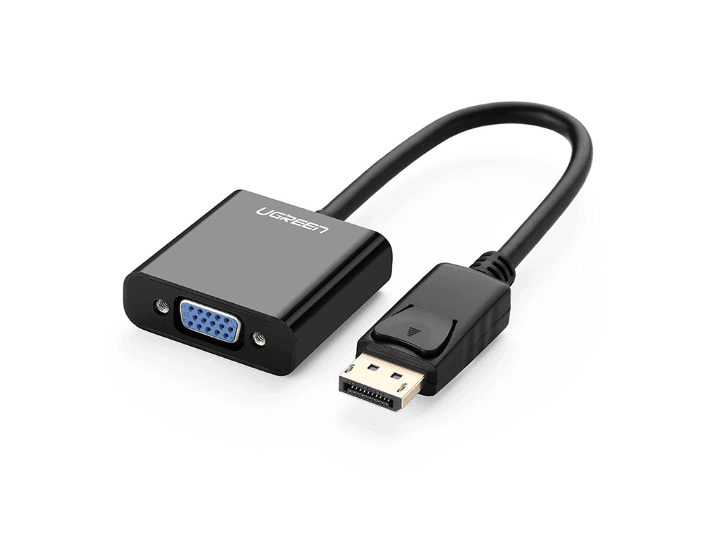 Ugreen DP Male to VGA Female Converter (Black) – 20415