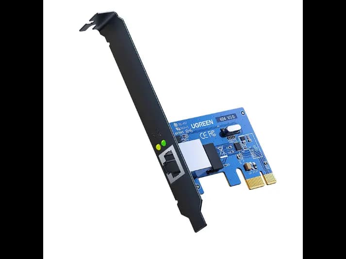 Ugreen 30771 Gigabit 10/100/1000Mbps PCI Express Network Adapter