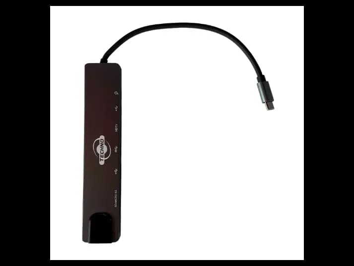 Techno TN-0801TPC 8-in-1 Type-C Adapter