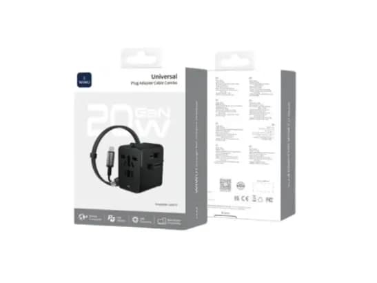 WiWU WI-UA013 20W GaN Universal Plug Adapter (3)