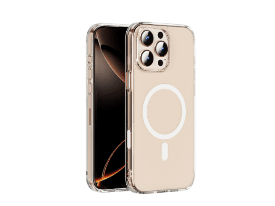 Wiwu MCC-102 iPhone 16 Pro Max Case Magnetic Crystal Hard PC Cover