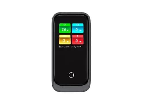 Wiwu WI-G028 VOYAGER 140W GaN Smart Display Charger (4-Port Fast Charger) (2)