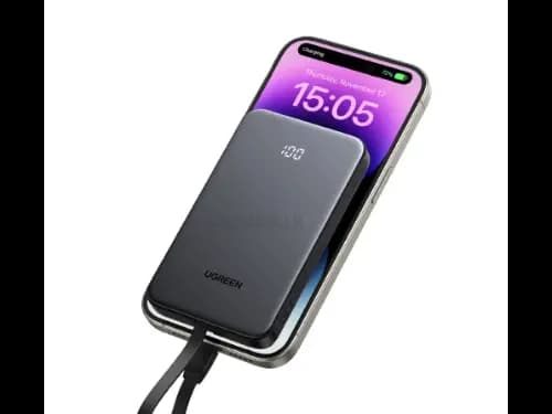 UGREEN 10000mAh 20W Power Bank with Built-in Cable- PB526 – 75161B – 1 Year Warranty (3)