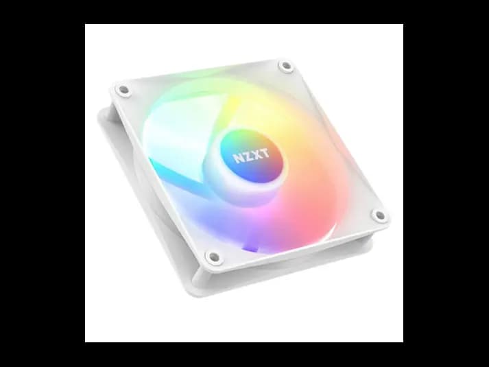F140 RGB Core RGB Fans with RGB Controller – White (4)