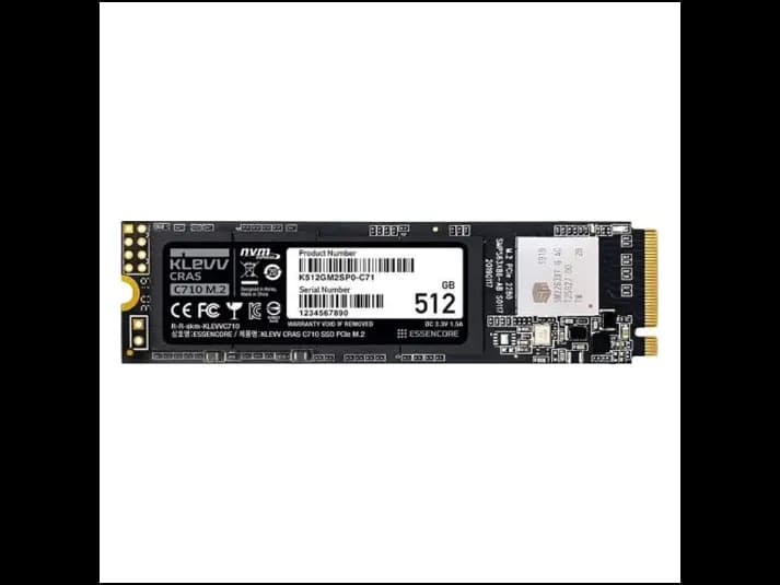 Klevv 512GB NVMe PCIe Gen3x4 SSD