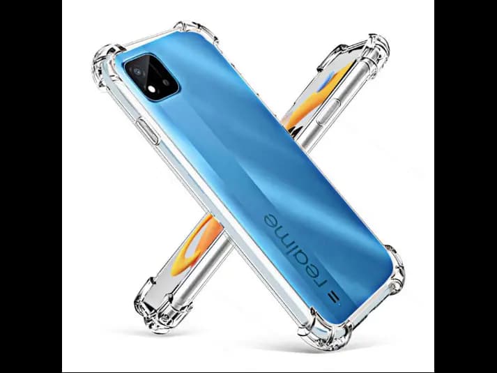 Transparent Cases Realme-Airbag TPU