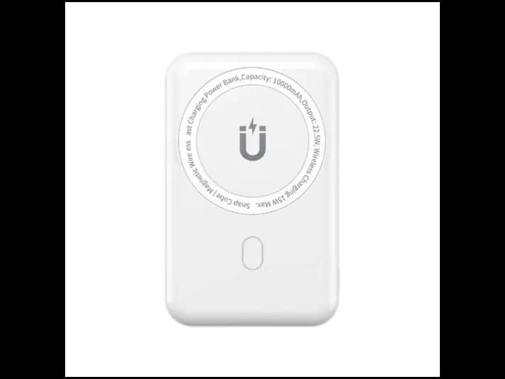 Wiwu Snap Cube 10000mah Power Bank – 22.5W Fast Charging, Best MagSafe Compatible & Type-C Two-Way Charging