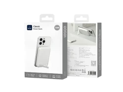 WiWU P064 22.5W 10000mAh Classic Stand Wireless Power Bank (3)