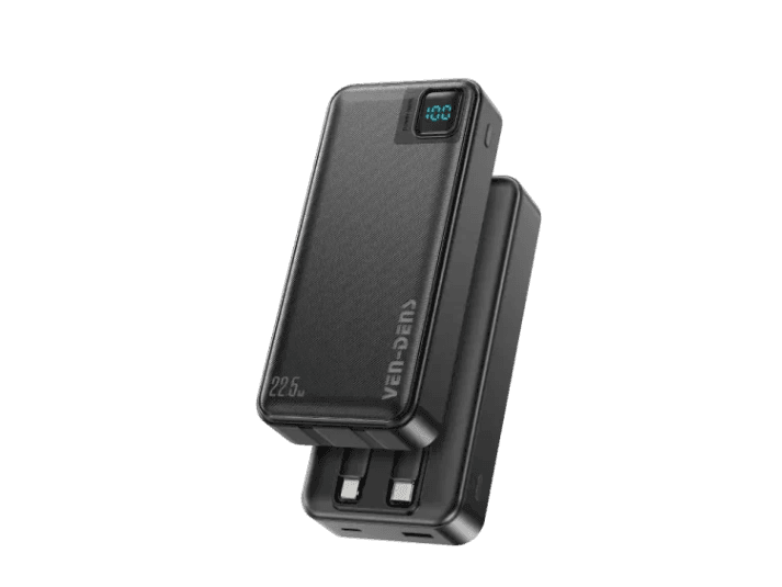 Ven Dens 22.5W 10000mAh Power Bank VD-PB060 - Powerful Fast Charging