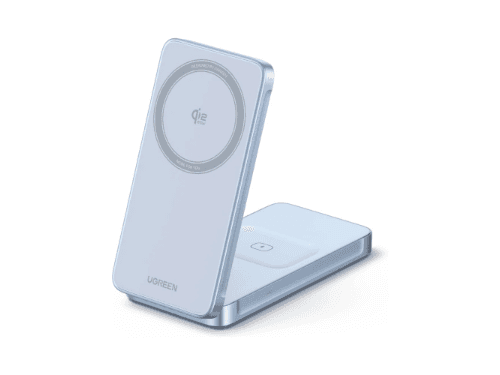 UGREEN 25W Qi2 MagFlow 2-in-1 Magnetic Wireless Charger – W756 – 55963 – 1 Year Warranty