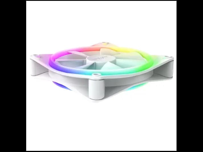 NZXT F120 RGB Duo Triple Pack Fans with RGB Controller – White (3)