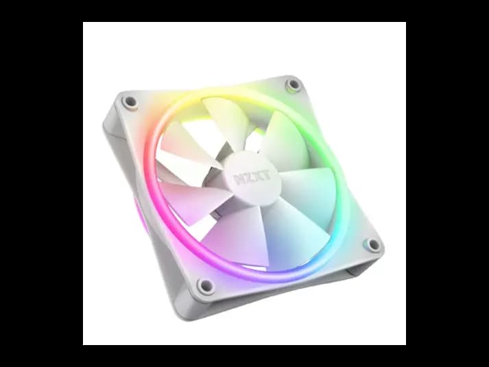 NZXT F120 RGB Duo Triple Pack Fans with RGB Controller – White (4)