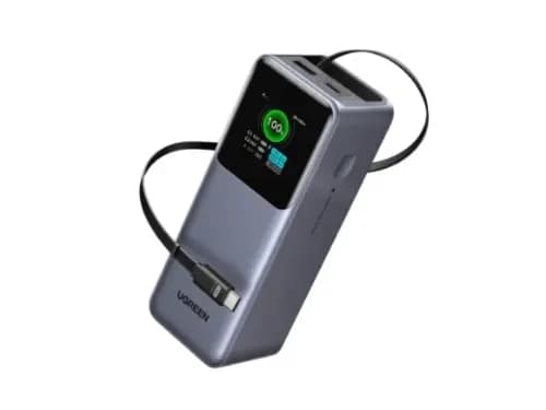 UGREEN 55987B 165W Power Bank with USB-C Retractable Cable (2)