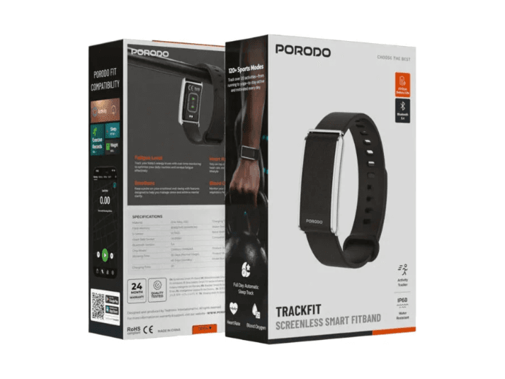 Porodo TrackFit Screenless Smart Fitband - Minimalist Powerful Health Tracking (4)