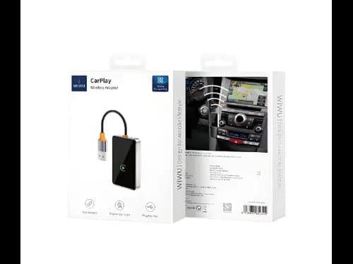 WiWU WI-CP002 Wireless CarPlay Adapter – Silver (4)