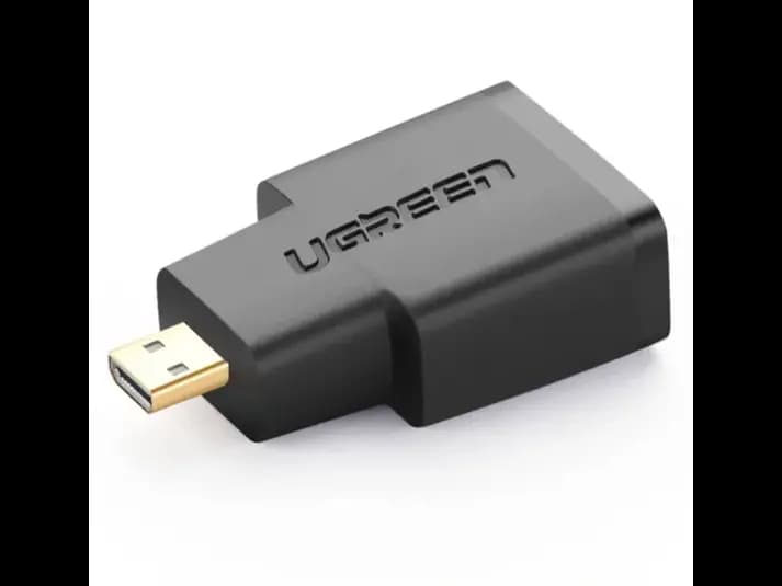 Ugreen 20106 Micro HDMI Male to HDMI Female Adapter (Black)